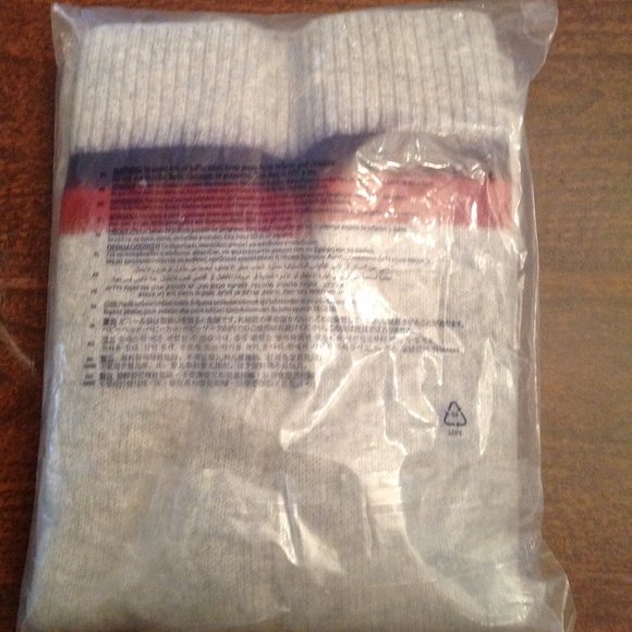 Brooks Brothers Men's Large Brushed Wool Gray V-Neck Sweater - New with Tags - Picture 7 of 7